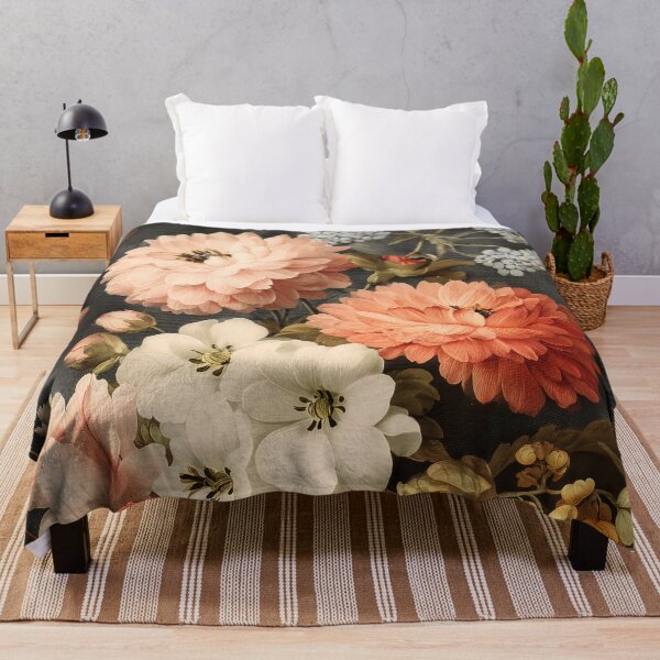 Item preview, Vintage Floral Illustration with Mixed Blossoms designed and sold by Jirka Svetlik, Studio Illuvision.