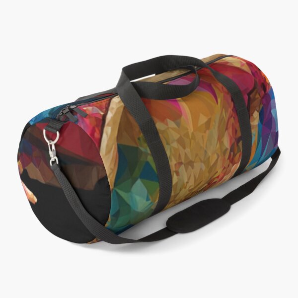 Item preview, Horned Toad Greeting Vibrant Polygonal Lizard with Hand Up Abstract Geometric Art designed and sold by CrunchyGoats.
