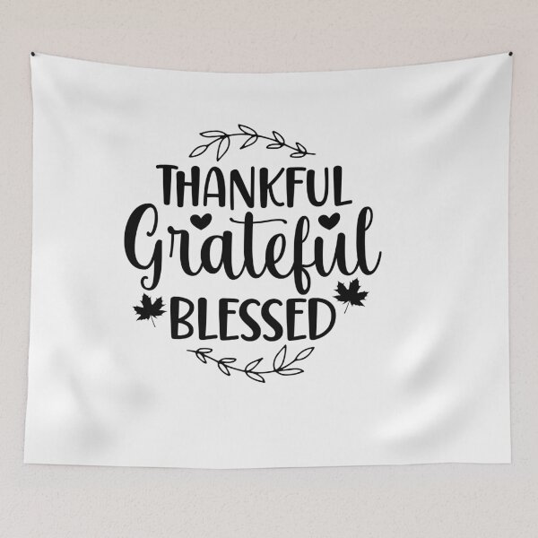 Item preview, Thankful gratefull blessed - Autumn Vibes designed and sold by artcultreone.