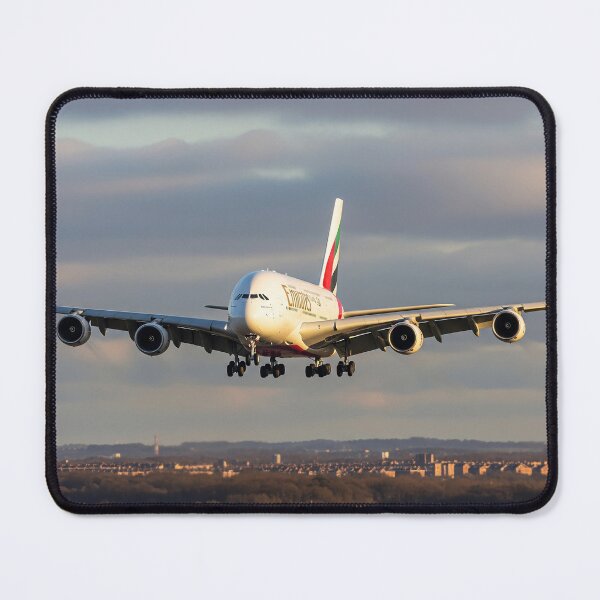 Item preview, Emirates Airbus A380 Graceful Landing designed and sold by Skyframe Aviation.