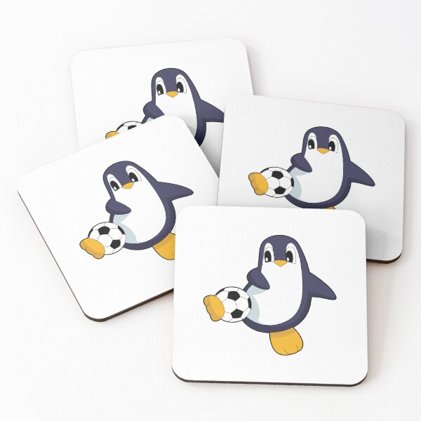 Item preview, Penguin Soccer player Soccer designed and sold by Snabdesign84.