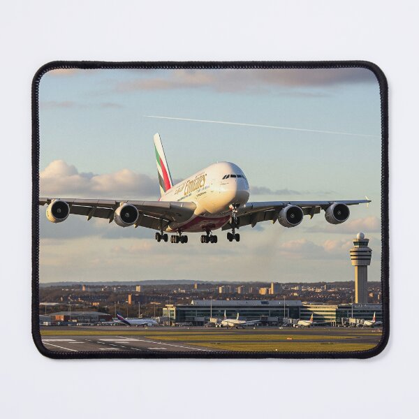 Item preview, Emirates Airbus A380 Graceful Landing designed and sold by Skyframe Aviation.