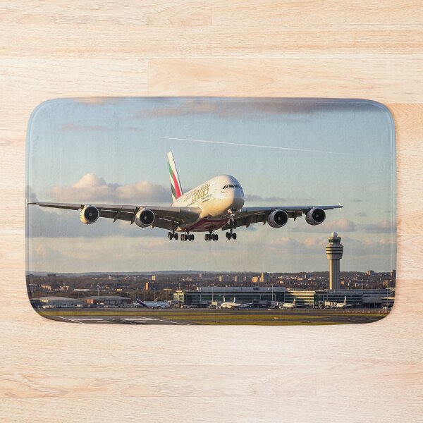 Item preview, Emirates Airbus A380 Graceful Landing designed and sold by Skyframe Aviation.