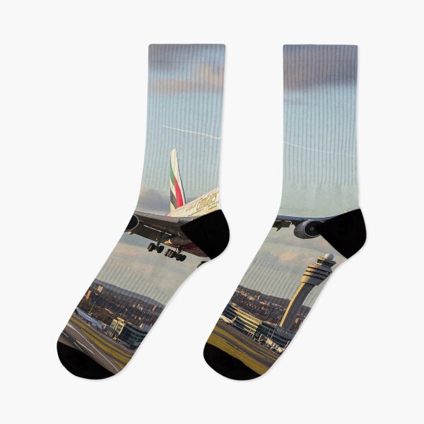Item preview, Emirates Airbus A380 Graceful Landing designed and sold by Skyframe Aviation.