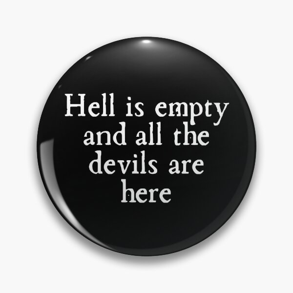 Item preview, Hell is empty and all the devils are here - Vintage Halloween designed and sold by SWETA HALDER.
