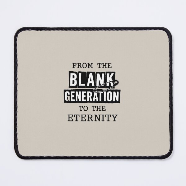 Item preview, From the Blank Generation to the Eternity I designed and sold by Lallinas.