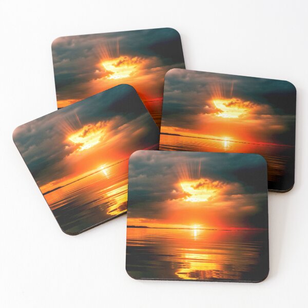 Item preview, Radiant Sunrise Over Calm Waters designed and sold by Exodoi.