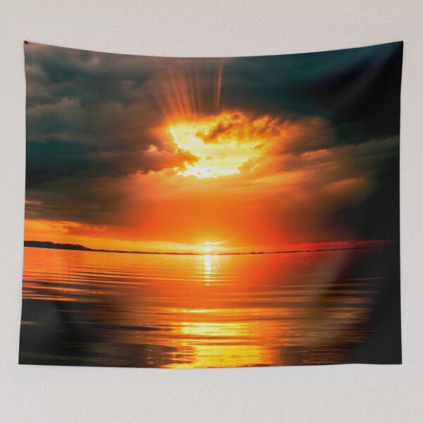 Item preview, Radiant Sunrise Over Calm Waters designed and sold by Exodoi.