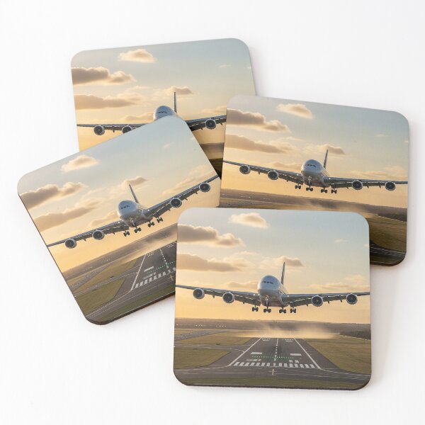 Item preview, Emirates Airbus A380 Graceful Landing designed and sold by Skyframe Aviation.