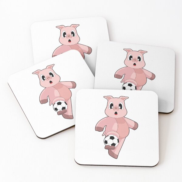 Item preview, Pig Soccer player Soccer designed and sold by Snabdesign84.