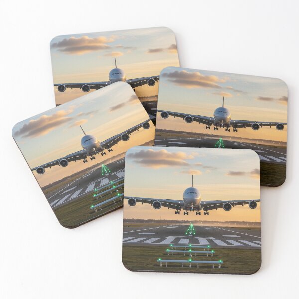 Item preview, Emirates Airbus A380 Graceful Landing designed and sold by Skyframe Aviation.