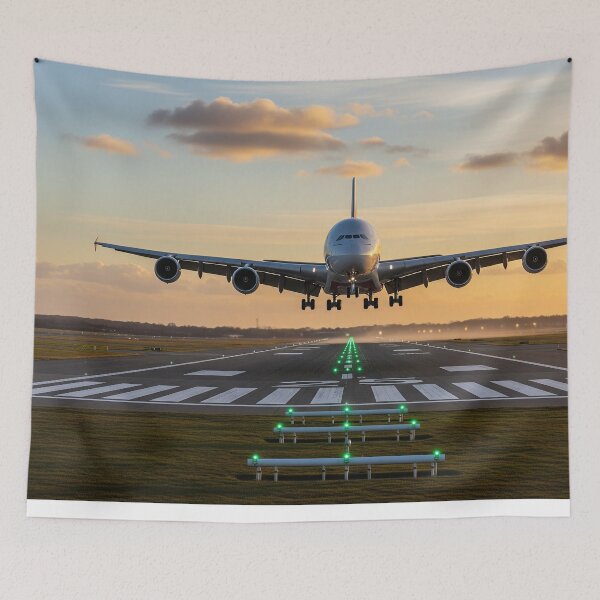 Item preview, Emirates Airbus A380 Graceful Landing designed and sold by Skyframe Aviation.
