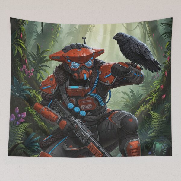Item preview, The Allfather's Hunter - Bloodhound & Artur designed and sold by ptMaker.