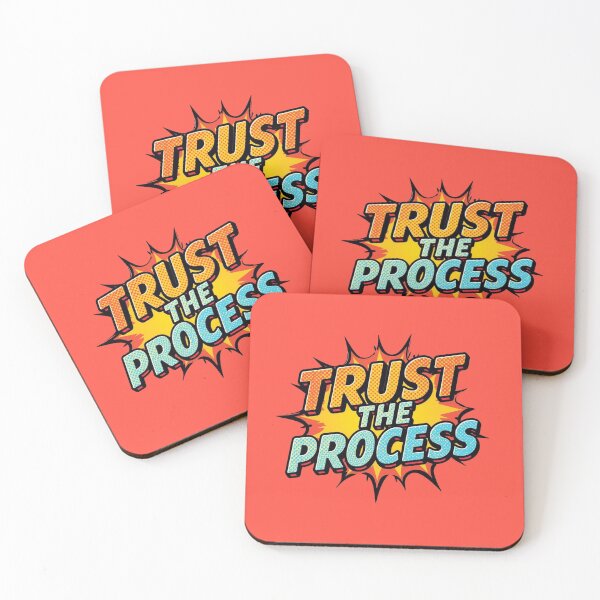 Item preview, Trust The Process - Comic Book Pop Art designed and sold by ZenPaths.