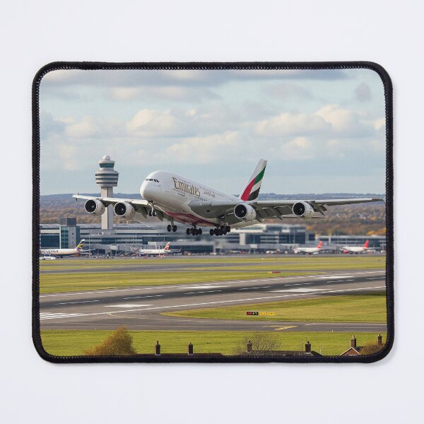 Item preview, Emirates Airbus A380 Graceful Landing designed and sold by Skyframe Aviation.