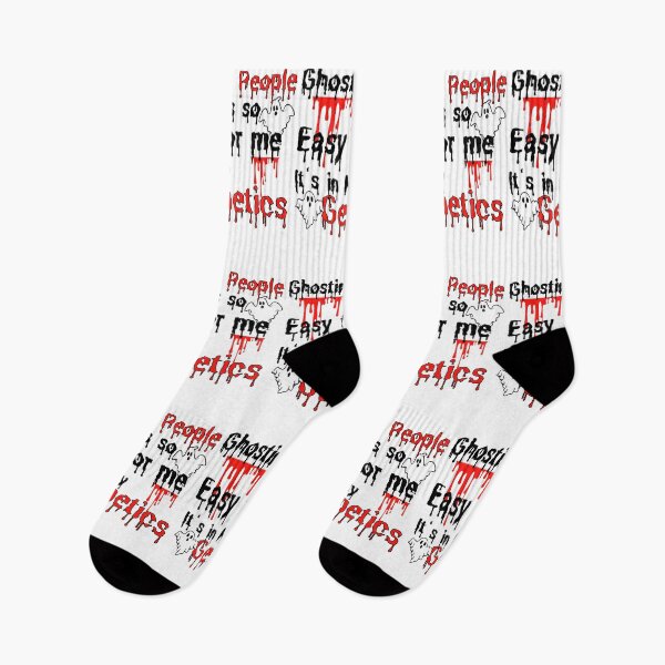 Item preview, Ghosting People Is So Easy For Me It’s In My Genetics | Funny Halloween Ghost Design designed and sold by Lunaria Arts.