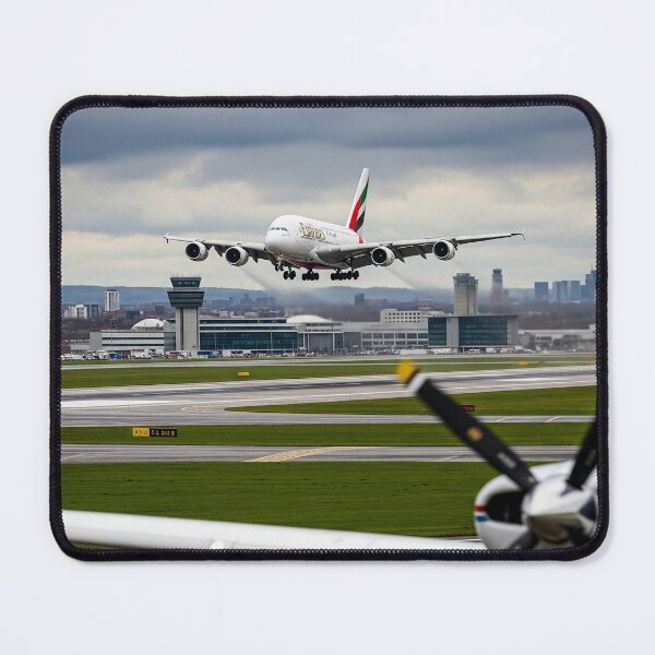 Item preview, Emirates Airbus A380 Graceful Landing designed and sold by Skyframe Aviation.