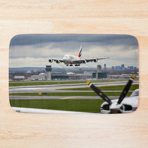 Item preview, Emirates Airbus A380 Graceful Landing designed and sold by Skyframe Aviation.