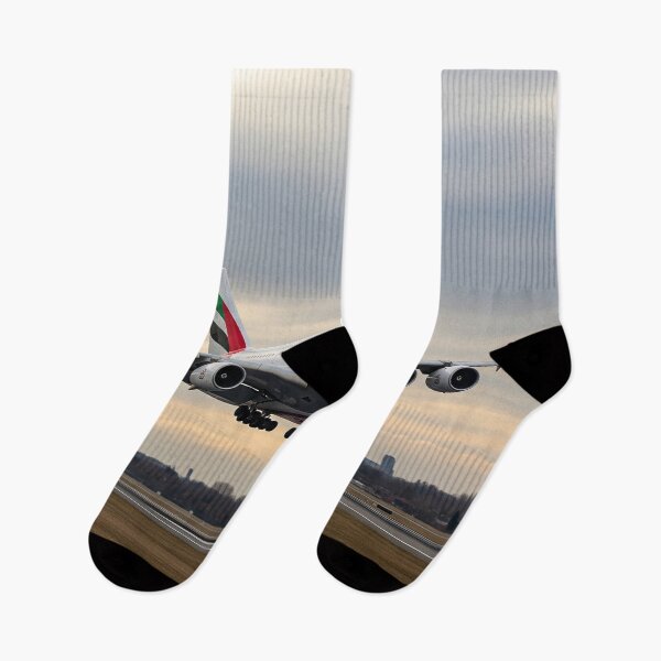 Item preview, Emirates Airbus A380 Graceful Landing designed and sold by Skyframe Aviation.