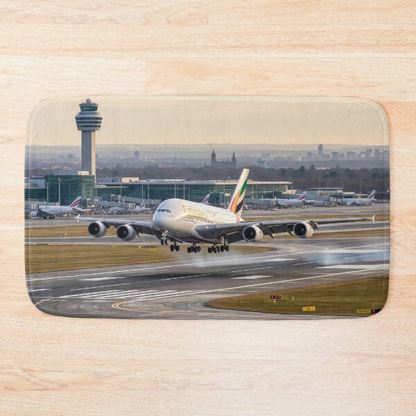 Item preview, Emirates Airbus A380 Graceful Landing designed and sold by Skyframe Aviation.