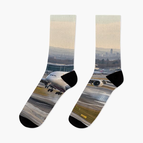 Item preview, Emirates Airbus A380 Graceful Landing designed and sold by Skyframe Aviation.