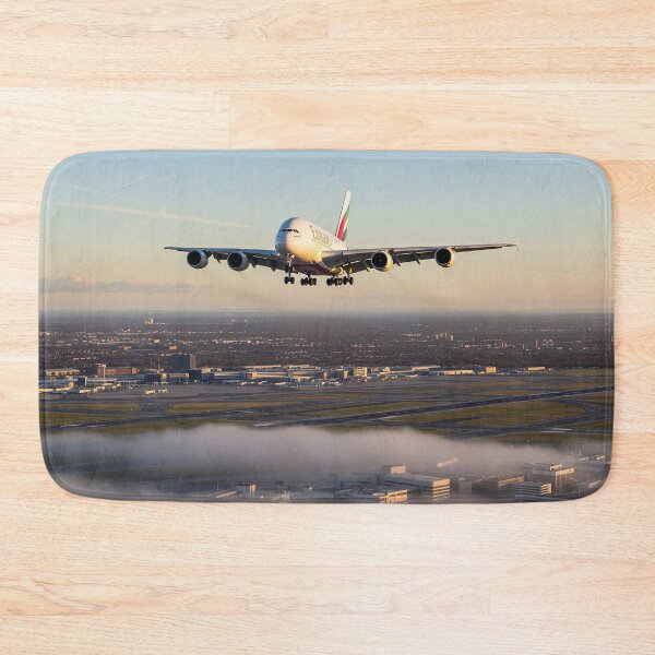 Item preview, Emirates Airbus A380 Graceful Landing designed and sold by Skyframe Aviation.