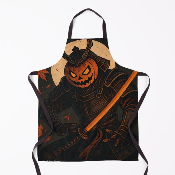 Item preview, Pumpkin Samurai – Halloween Warrior (KMotionChronicles Style) designed and sold by KMChronicles.