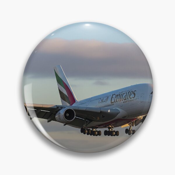 Item preview, Emirates Airbus A380 Graceful Landing designed and sold by Skyframe Aviation.