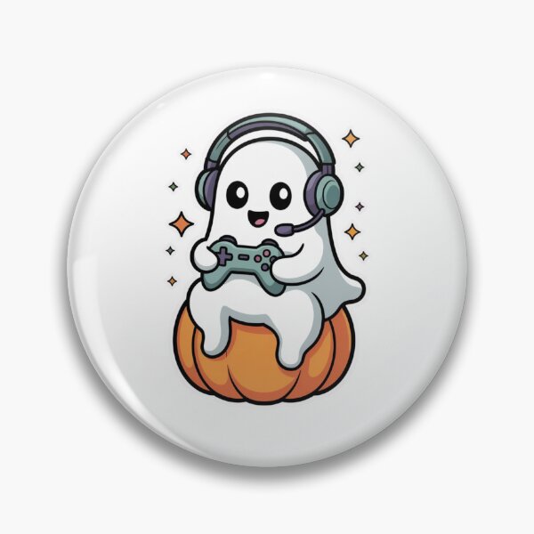 Item preview, Halloween Boys Kids Ghost Gamer Scary Costume Gaming designed and sold by Mateusz Majcherek.