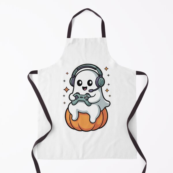 Item preview, Halloween Boys Kids Ghost Gamer Scary Costume Gaming designed and sold by Mateusz Majcherek.