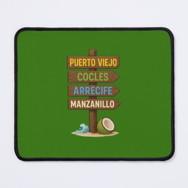 Item preview, Caribbean Beach Plage Beach Surf Costa Rica Caribbean chill designed and sold by OuterFuselage.