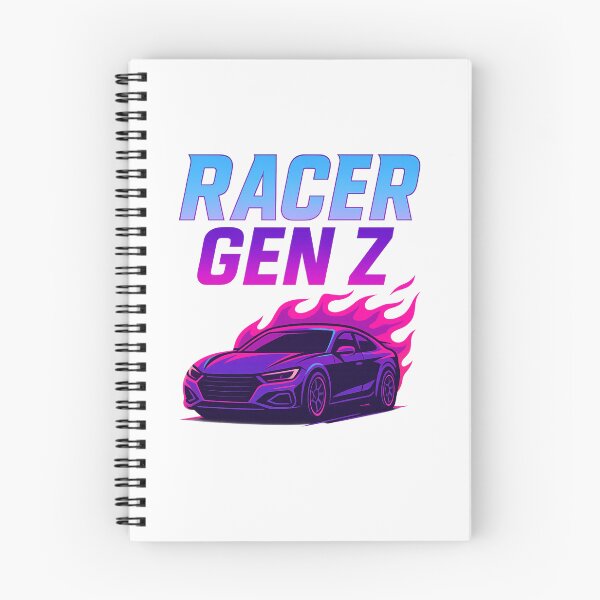 Item preview, Racer Gen Z – Fast Car Neon Drift Streetwear Design designed and sold by Lunaria Arts.