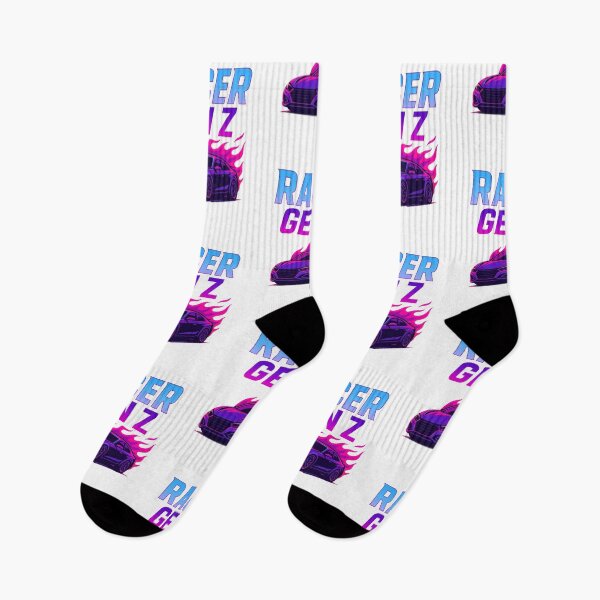 Item preview, Racer Gen Z – Fast Car Neon Drift Streetwear Design designed and sold by Lunaria Arts.