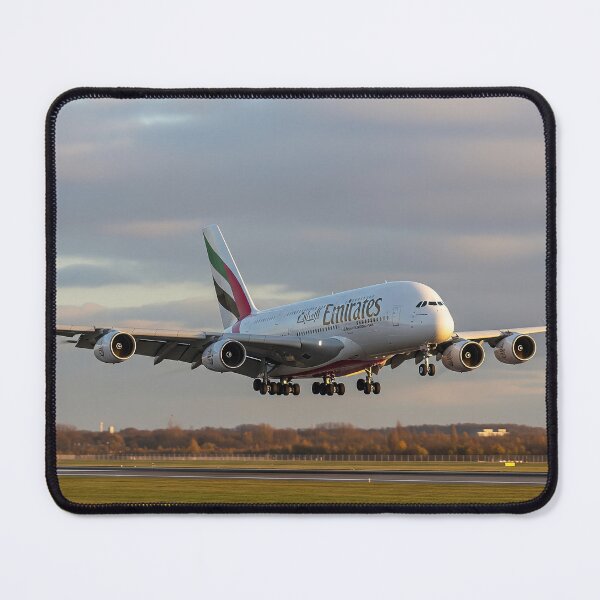 Item preview, Emirates Airbus A380 Graceful Landing designed and sold by Skyframe Aviation.