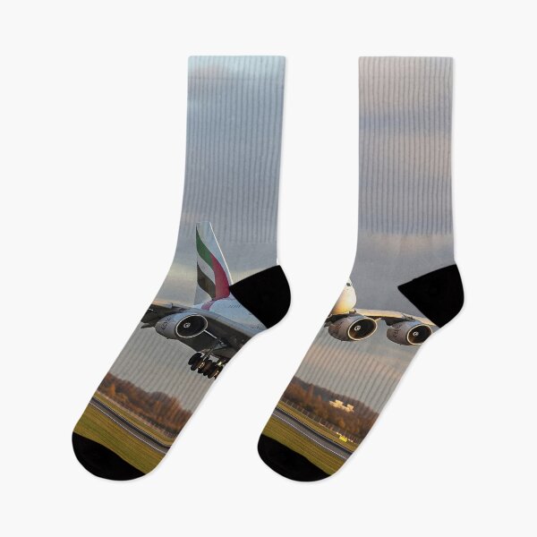 Item preview, Emirates Airbus A380 Graceful Landing designed and sold by Skyframe Aviation.