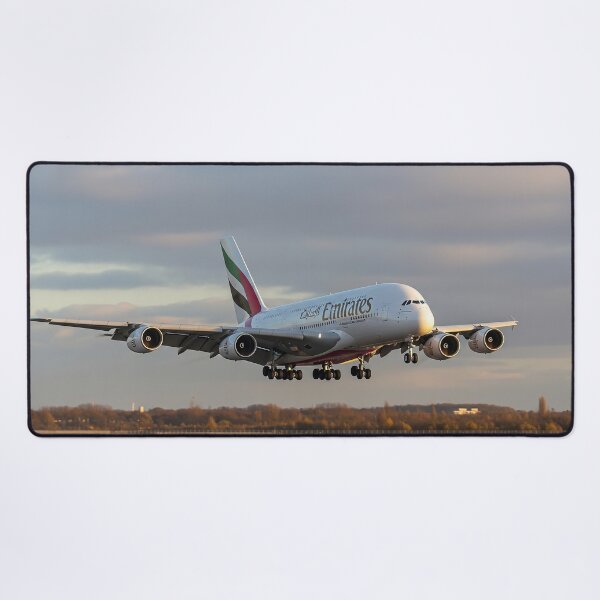 Item preview, Emirates Airbus A380 Graceful Landing designed and sold by Skyframe Aviation.