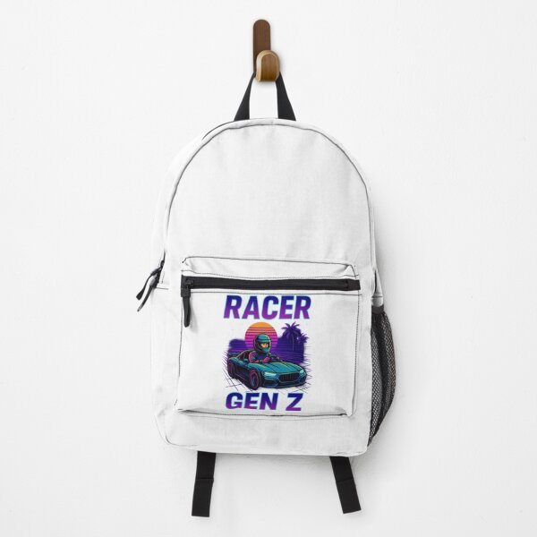 Item preview, Racer Gen Z – Retro Neon Sunset Car Drift Design designed and sold by Lunaria Arts.