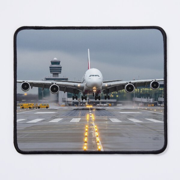 Item preview, Emirates Airbus A380 Graceful Landing designed and sold by Skyframe Aviation.