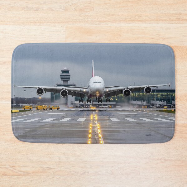 Item preview, Emirates Airbus A380 Graceful Landing designed and sold by Skyframe Aviation.