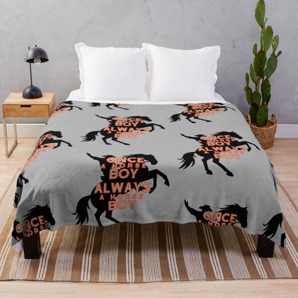 Item preview, Once a Horse Boy Always a Horse Boy – Cowboy Equestrian Design designed and sold by Lunaria Arts.