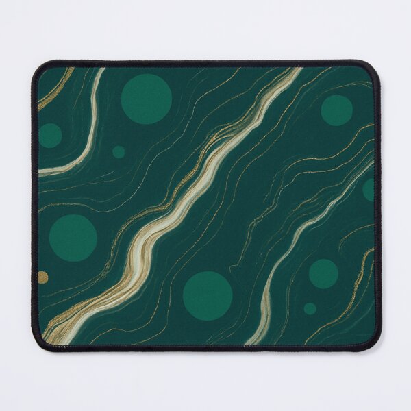 Item preview, Emerald Elegance: Luxury Marbleized Abstract designed and sold by annenambiro.