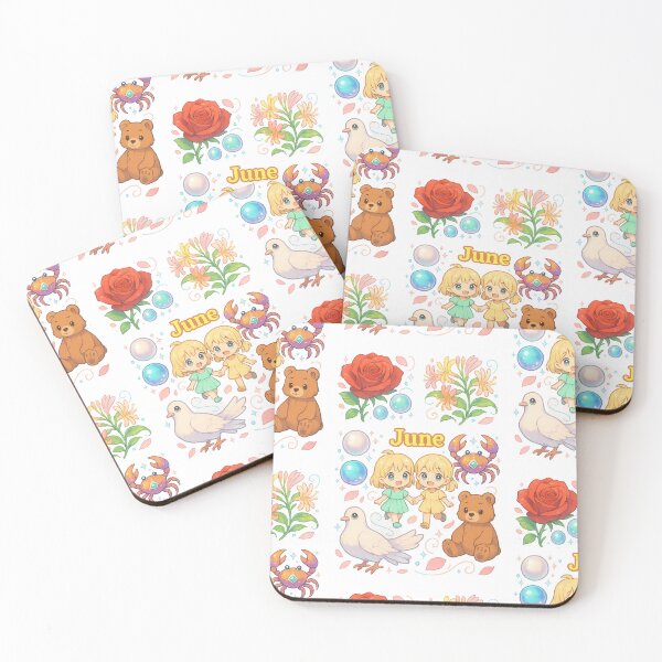 Item preview, Anime June Sticker Set designed and sold by BrushAndBreathe.