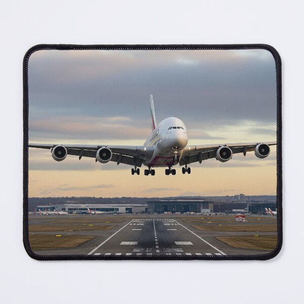 Item preview, Emirates Airbus A380 Graceful Landing designed and sold by Skyframe Aviation.