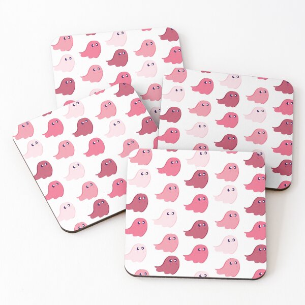 Item preview, Cute Pink & Red Ghosties for Halloween designed and sold by TrendyPops.