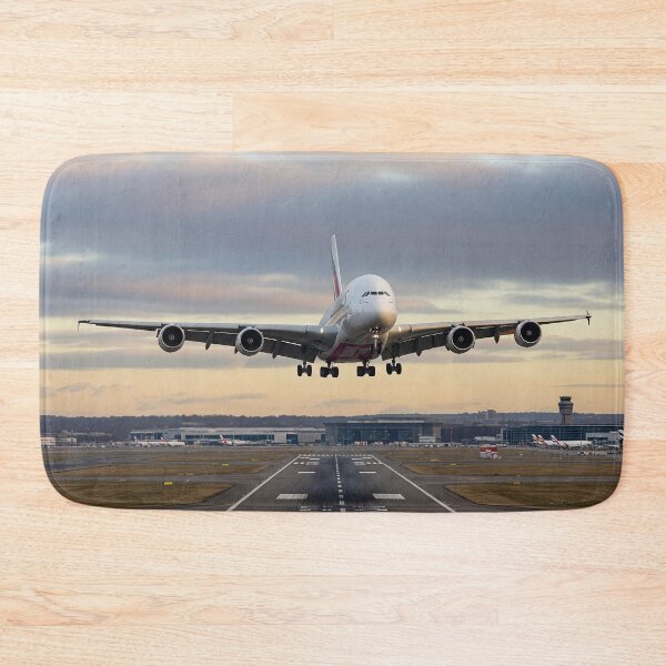 Item preview, Emirates Airbus A380 Graceful Landing designed and sold by Skyframe Aviation.