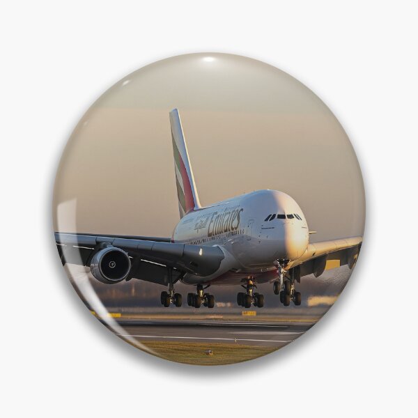 Item preview, Emirates Airbus A380 Graceful Landing designed and sold by Skyframe Aviation.