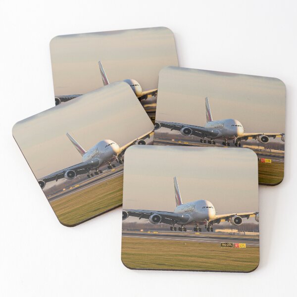 Item preview, Emirates Airbus A380 Graceful Landing designed and sold by Skyframe Aviation.