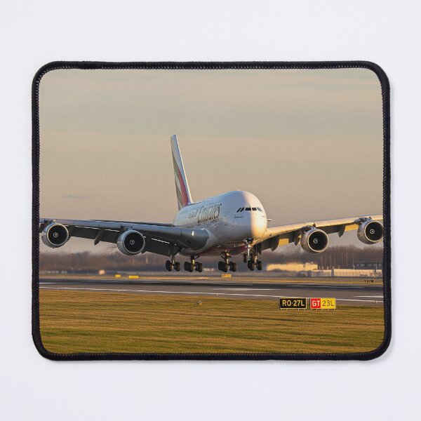 Item preview, Emirates Airbus A380 Graceful Landing designed and sold by Skyframe Aviation.