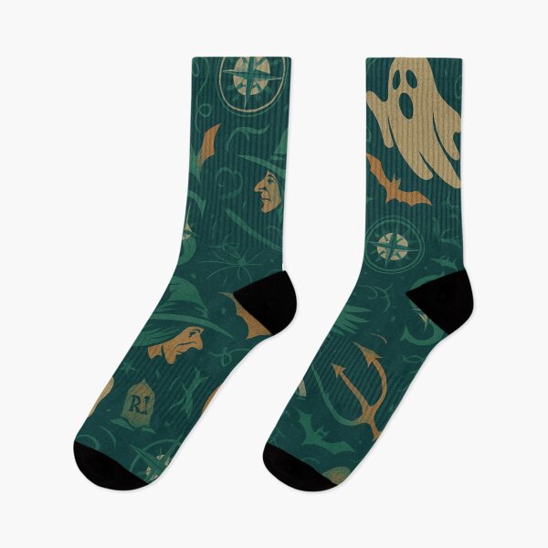 Item preview, Spooky Mariners Inspired Halloween All-Over Print designed and sold by getpressedshirt.