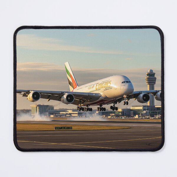 Item preview, Emirates Airbus A380 Graceful Landing designed and sold by Skyframe Aviation.